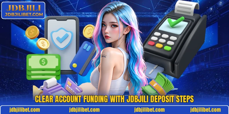 Clear account funding with JDBJILI Deposit steps