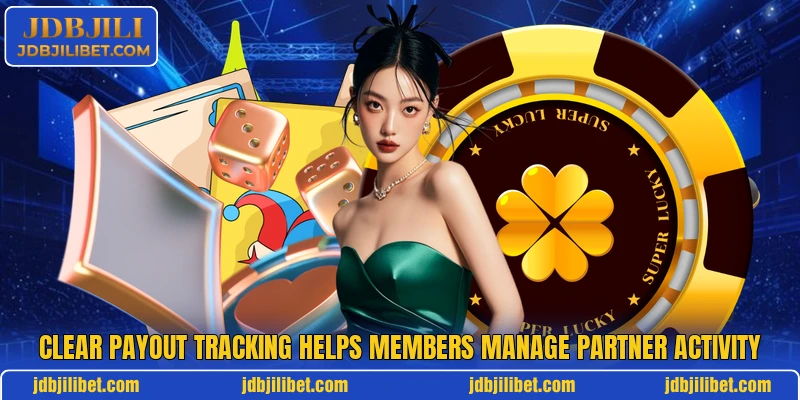 Clear payout tracking helps members manage partner activity Clear payout tracking helps members manage partner activity