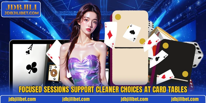 Focused sessions support cleaner choices at card tables
