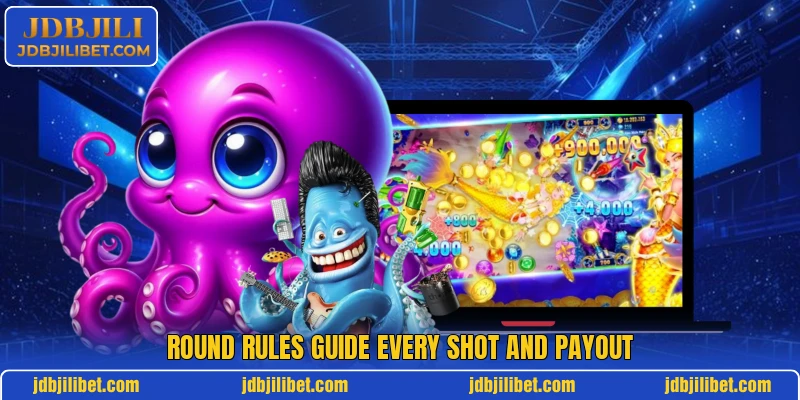 Round rules guide every shot and payout Round rules guide every shot and payout