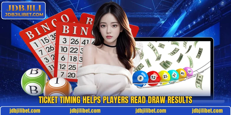Ticket timing helps players read draw results