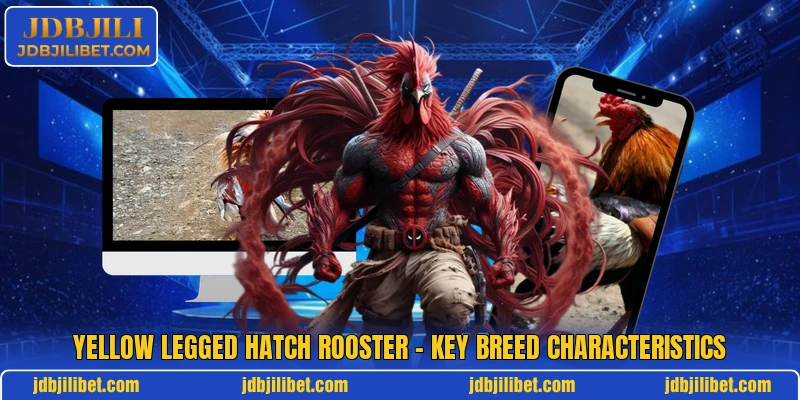 Yellow Legged Hatch Rooster – Key Breed Characteristics